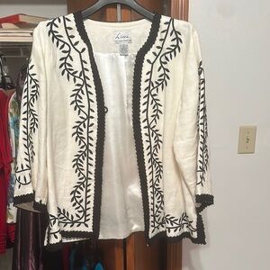 Linea by Louis dell”olio linen jacket